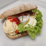 Broodje dubbel ei Dubbel ei met ui